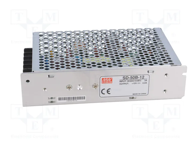 MEAN WELL SD-50B-12 Convertidor DC/DC 50,4W 12VDC 4,2A