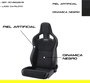 Recaro Asiento Cross Sportster CS, Piel Artificial Dinamica Negra, Airbag Lateral y Calefacción, Abatible, para Copiloto, Ref RC415102575