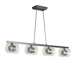 SCH-391653 Lámpara Colgante Flash 4xG9 con Bombilla Blanco Cálido