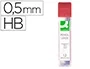 Q-connect Minas Grafito 0,5 mm HB Estuche de 12 Minas Longitud 60 mm