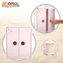 WOOMAX Armario de muñecas de madera con perchas
