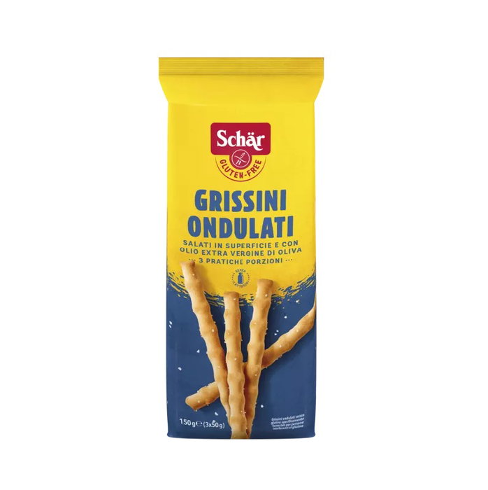 SCHAR Palitos Grissini Ondulado 150g SCHAR Palitos Grissini Ondulado 150g