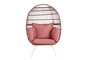 DKD Home Decor Sillón de Terraza y Jardín Terracota Blanco Ratán Sintético 71 x 147 x 99 cm