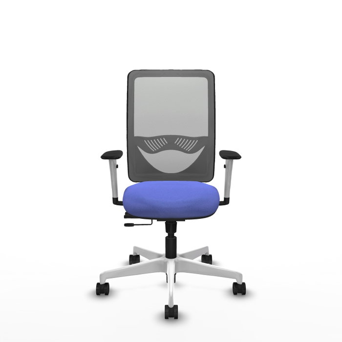 PIQUERAS Y CRESPO Silla de oficina Zulema Azul claro y Gris PIQUERAS Y CRESPO Silla de oficina Zulema Azul claro y Gris