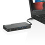 Lenovo Hub USB-C 7 en 1 con 1 x USB Type C, 2 x USB 3.0, 1 x USB 2.0, 1 x HDMI para Viajes
