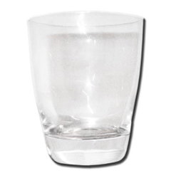 Finstock Cristal Eco Domino Set de 6 Vasos de Agua de 30 cl