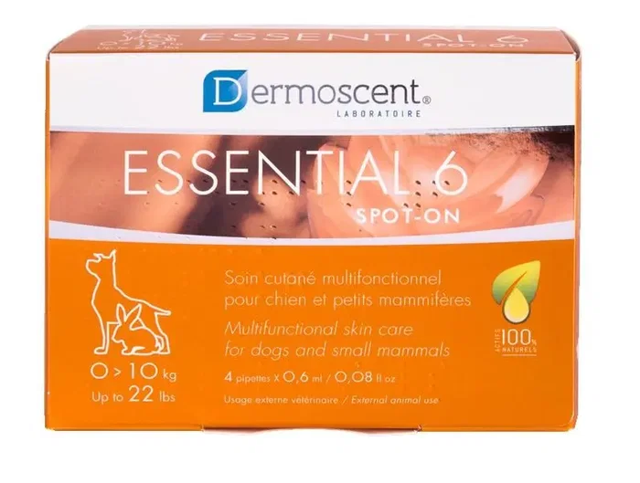 Dermoscent Essential 6 Spot-On Perro 0-10kg 4 pipetas Dermoscent Essential 6 Spot-On Perro 0-10kg 4 pipetas
