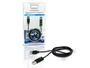 Conceptronic Hub USB para Unidad Óptica, Cable Divisor USB 2.0 para Alimentar y Conectar Lector/Grabadora de CD/DVD Externo