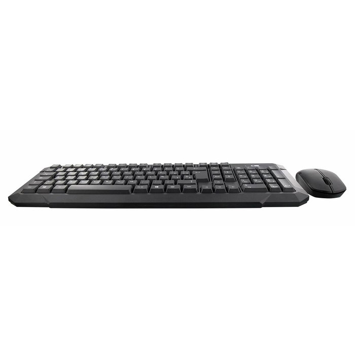 TNB Combo Bridge Teclado QWERTY y Ratón Inalámbrico Negro TNB Combo Bridge Teclado QWERTY y Ratón Inalámbrico Negro