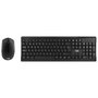TNB Combo Bridge Teclado QWERTY y Ratón Inalámbrico Negro