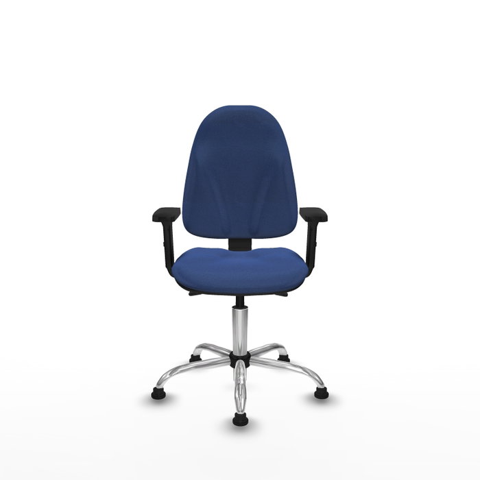 PIQUERAS Y CRESPO Silla de oficina Algarra Azul marino con mecanismo Asincro PIQUERAS Y CRESPO Silla de oficina Algarra Azul marino con mecanismo Asincro