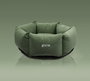 Gloria Cuna Hexagonal Hondarribia para Mascotas 75x75 cm Verde con Relleno Reciclado y Base Antideslizante Lavable