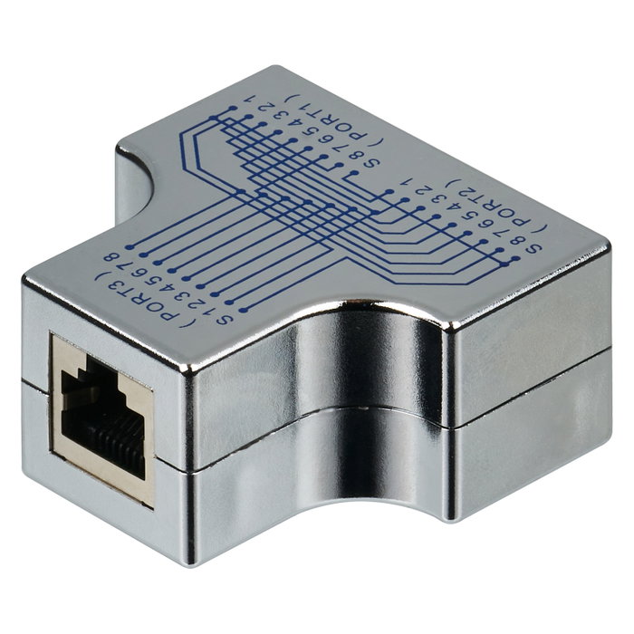 EFB Elektronik Adaptador T-modular RJ45 socket/2xsocket 1 1 shielded
