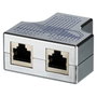 EFB Elektronik Adaptador T-modular RJ45 socket/2xsocket 1 1 shielded