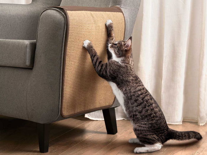 MASCOW Soporte Rascador Sofa Marron 46 x 1 x 119 cm Poliester Sisal (Set de 6) MASCOW Soporte Rascador Sofa Marron 46 x 1 x 119 cm Poliester Sisal (Set de 6)