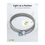 Goobay Cable LAN CAT6A 1m Blanco