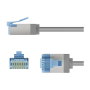 Goobay Cable LAN CAT6A 1m Blanco