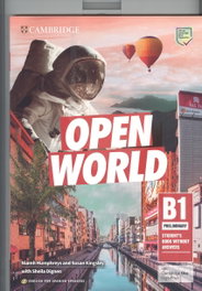 CAMBRIDGE Open World Preliminary English for Spanish Speakers Student's Book without answers with Digital Pack