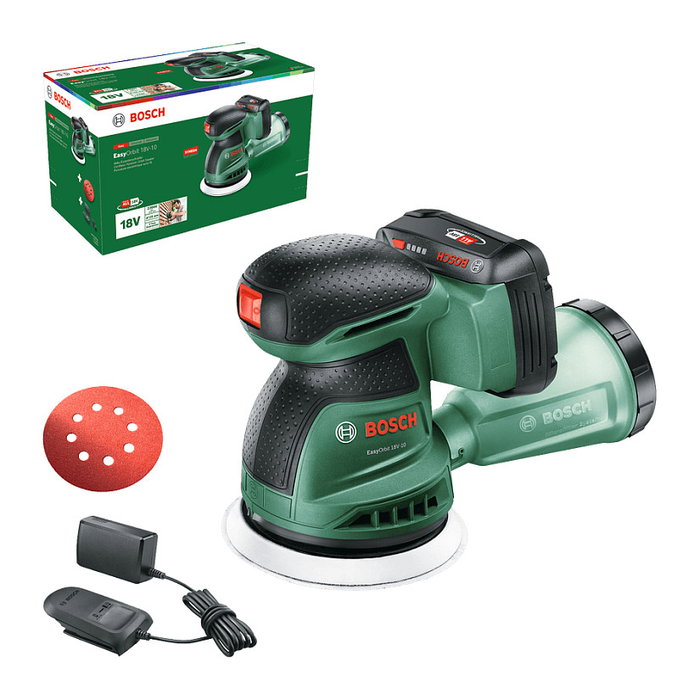 Bosch EasyOrbit 18V-10 Lijadora orbital inalámbrica 125 mm
