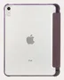 Tucano Satin Funda Folio para iPad 10.9" 10th Gen 2022, Policarbonato y TPU, Púrpura Transparente, Resistente a Golpes, Con Modo Espera