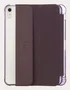 Tucano Satin Funda Folio para iPad 10.9" 10th Gen 2022, Policarbonato y TPU, Púrpura Transparente, Resistente a Golpes, Con Modo Espera