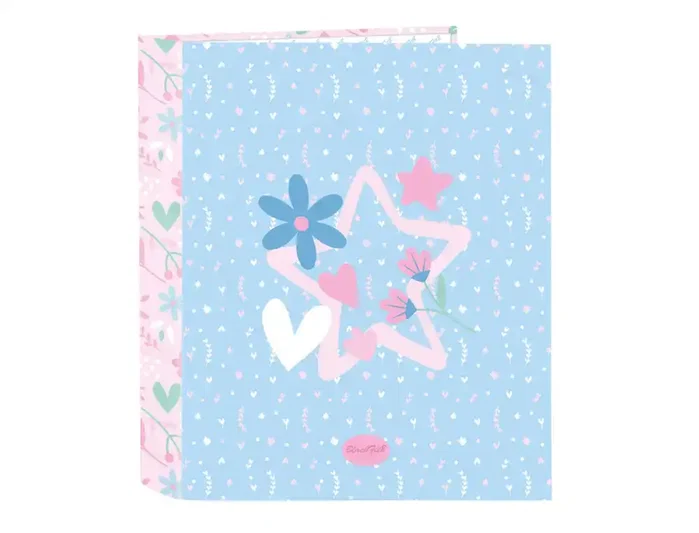 Safta Carpeta de 4 Anillas Blackfit8 Smile Lomo Ancho Safta Carpeta de 4 Anillas Blackfit8 Smile Lomo Ancho
