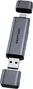 Vention CLLH0 Lector de Tarjetas 2-en-1 USB 3.0 USB Tipo-C Gris