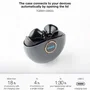 Tooq Auriculares inalámbricos + Micrófono Snail - Gris