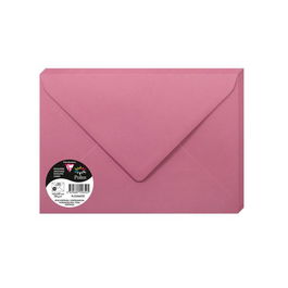 Sobre Clairefontaine Pollen 162X229 120G Rosa Hortensia Paquete De 20