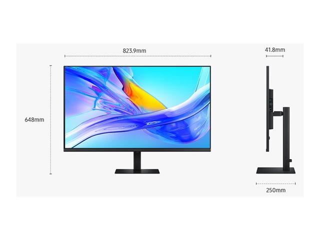 Samsung ViewFinity S8 S80UD 37 pulgadas 4K UHD Negro Samsung ViewFinity S8 S80UD 37 pulgadas 4K UHD Negro
