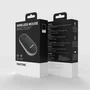 Pantone PT-MS001BK Ratón Inalámbrico de Oficina Silencioso 1200 DPI, Color Negro/Gris, Diseño para Mano Derecha, Recargable