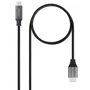 Nano Cable Cable Conversor USB-C a HDMI 2.0 4K 60Hz - 1.8m Negro - Referencia 10.15.5262