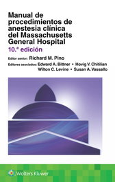 Wolters Kluwer Medicina Manual de procedimientos de anestesia clínica del Massachusetts General Hospital