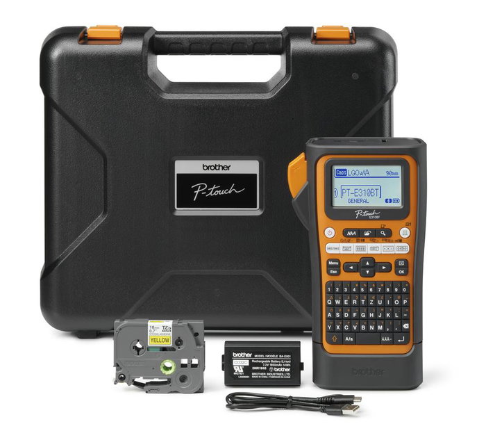 Brother PT-E310BTVP Rotuladora Electrónica Profesional Bluetooth y QWERTY