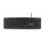 Gembird KB-U-103-RU Teclado de Membrana Cirílico Ruso Negro
