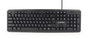 Gembird KB-U-103-RU Teclado de Membrana Cirílico Ruso Negro
