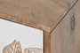 DKD Home Decor Mueble TV Tropical Blanco Natural 50 x 140 x 40 cm