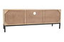 DKD Home Decor Mueble TV Tropical Blanco Natural 50 x 140 x 40 cm