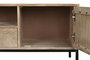 DKD Home Decor Mueble TV Tropical Blanco Natural 50 x 140 x 40 cm