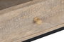 DKD Home Decor Mueble TV Tropical Blanco Natural 50 x 140 x 40 cm