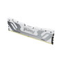 Kingston FURY Renegade 48GB 8400MT/s DDR5 CL40 CUDIMM (Kit de 2) Blanco y plata