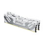 Kingston FURY Renegade 48GB 8400MT/s DDR5 CL40 CUDIMM (Kit de 2) Blanco y plata
