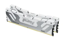 Kingston FURY Renegade 48GB 8400MT/s DDR5 CL40 CUDIMM (Kit de 2) Blanco y plata