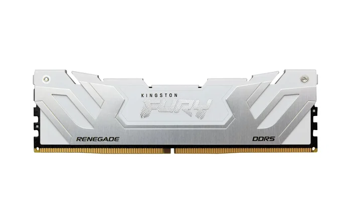 Kingston FURY Renegade 48 GB DDR5 8400 MT/s CL40 CUDIMM (Kit de 2 x 24 GB) - Blanco/Plata