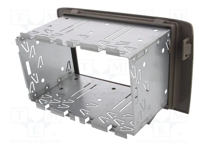 PER.PIC. Bastidor de montaje de radio 2 DIN dorado para Fiat e Lancia