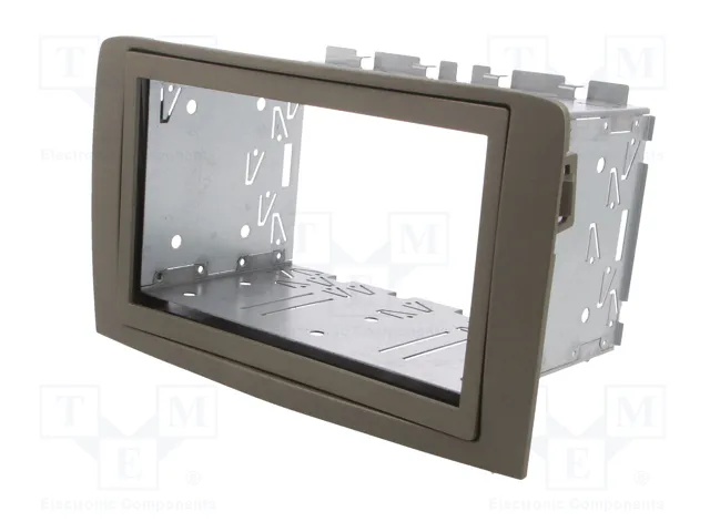PER.PIC. Bastidor de montaje de radio 2 DIN dorado para Fiat e Lancia