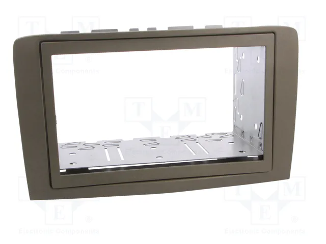 PER.PIC. Bastidor de montaje de radio 2 DIN dorado para Fiat e Lancia