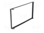 4CARMEDIA Bastidor de montaje de radio 2 DIN 110x188x8mm