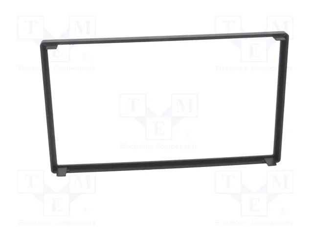4CARMEDIA Bastidor de montaje de radio 2 DIN 110x188x8mm