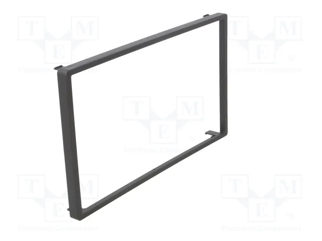 4CARMEDIA Bastidor de montaje de radio 2 DIN 110x188x8mm